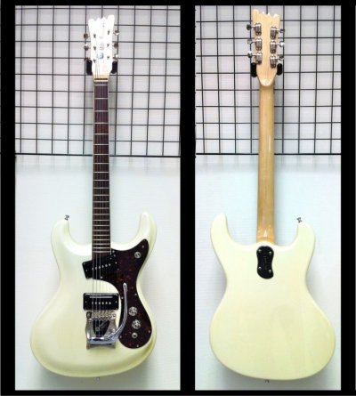 画像1: Mosrite'65model パールホワイト　新品アウトレット
