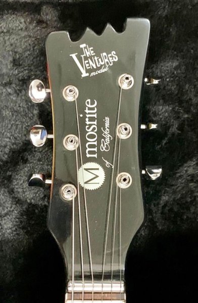 画像4: Mosrite'65model Black Custom-T 展示品アウトレット (4)