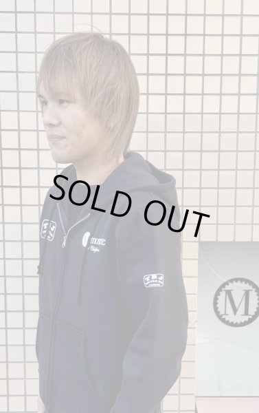 画像3: モズライト オリジナル TBJロゴ パーカ ブラック Mサイズ ※Mサイズのみの販売です (3)