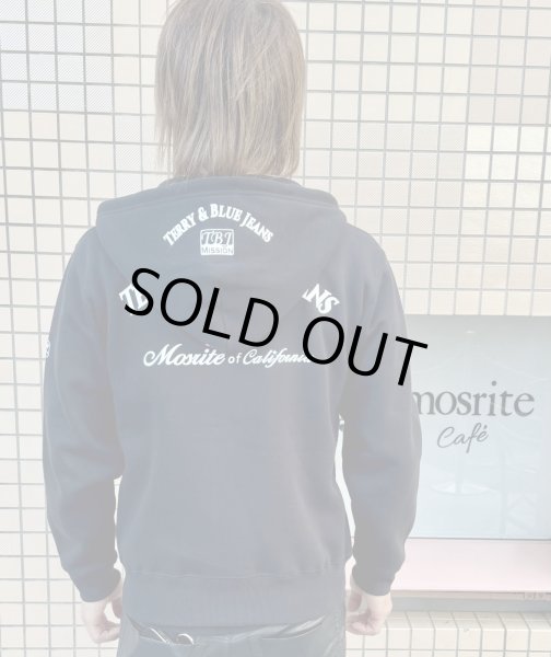 画像2: モズライト オリジナル TBJロゴ パーカ ブラック Mサイズ ※Mサイズのみの販売です (2)