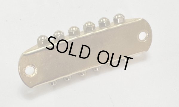 画像2: Mosrite純正中古部品　 '65用 ブリッヂ（ゴールドプレーティング）Gen３ (2)