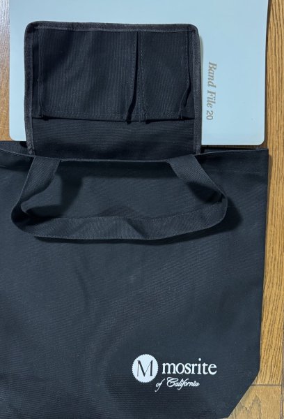 画像3: Mosriteオリジナル　バンドファイルトートバッグ (3)