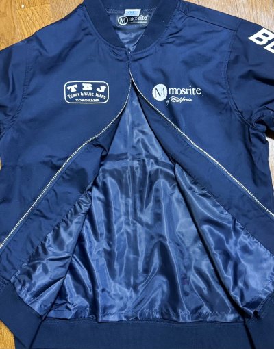 画像1: 【!アウトレット販売!】Mosrite オリジナルTBJブルゾン / NAVY