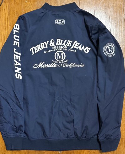 画像2: 【!アウトレット販売!】Mosrite オリジナルTBJブルゾン / NAVY