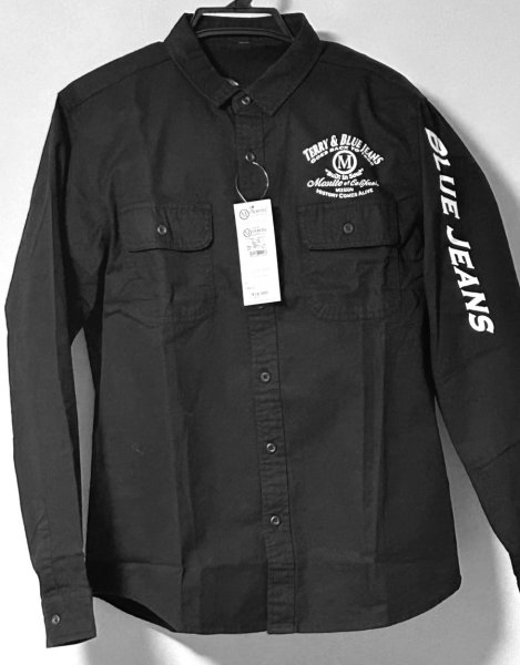 画像1: 【！アウトレット品！】TBJ 専用衣装　ウエスタンドレスシャツ　在庫1点限り (1)