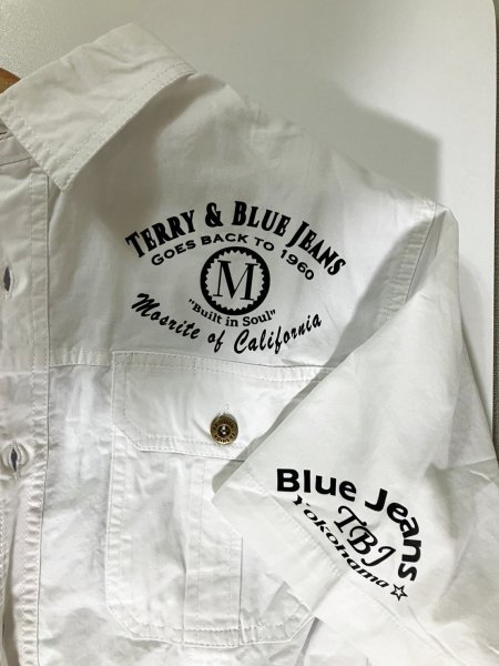 画像5: 【メンバー着用セット】新！ロゴ入り☆Mosrite TBJ ステージ用 ウエスタンドレスシャツ(半袖）＋Tシャツ (5)
