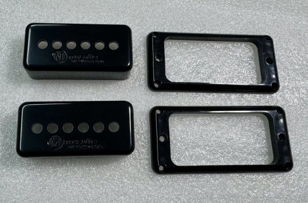 画像1: モズライト純正ゴールド仕様クルソンWロゴのヘッドマシン（ペグ） (1)