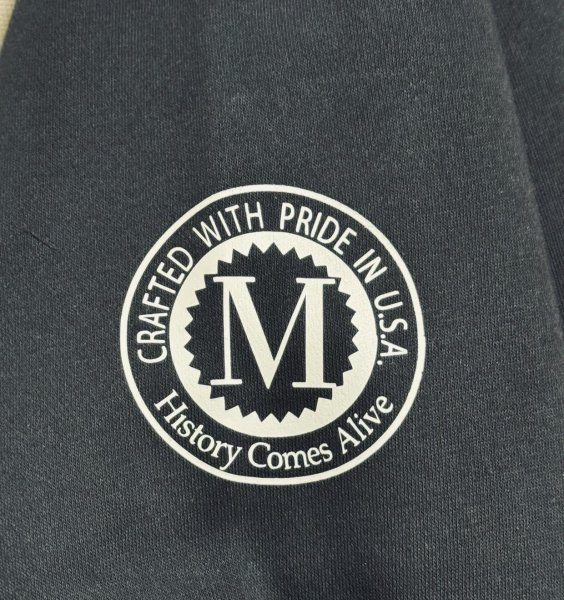 画像6: 【！アウトレット品！】TBJ × mosrite　試作品コットンパーカー　ネイビー　売り切れ次第終了 (6)