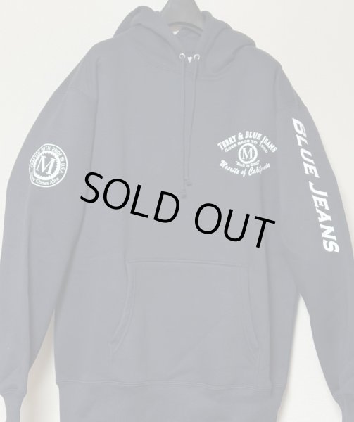 画像1: 【！アウトレット品！】TBJ × mosrite　試作品コットンパーカー　ネイビー　売り切れ次第終了 (1)