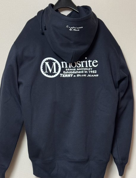 画像2: 【！アウトレット品！】TBJ × mosrite　試作品コットンパーカー　ネイビー　売り切れ次第終了 (2)