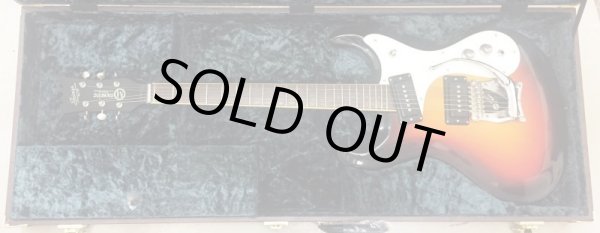 画像3: 【アウトレット】Mosrite 純正　クロコダイル調　ギターハードケース  type 3 (3)