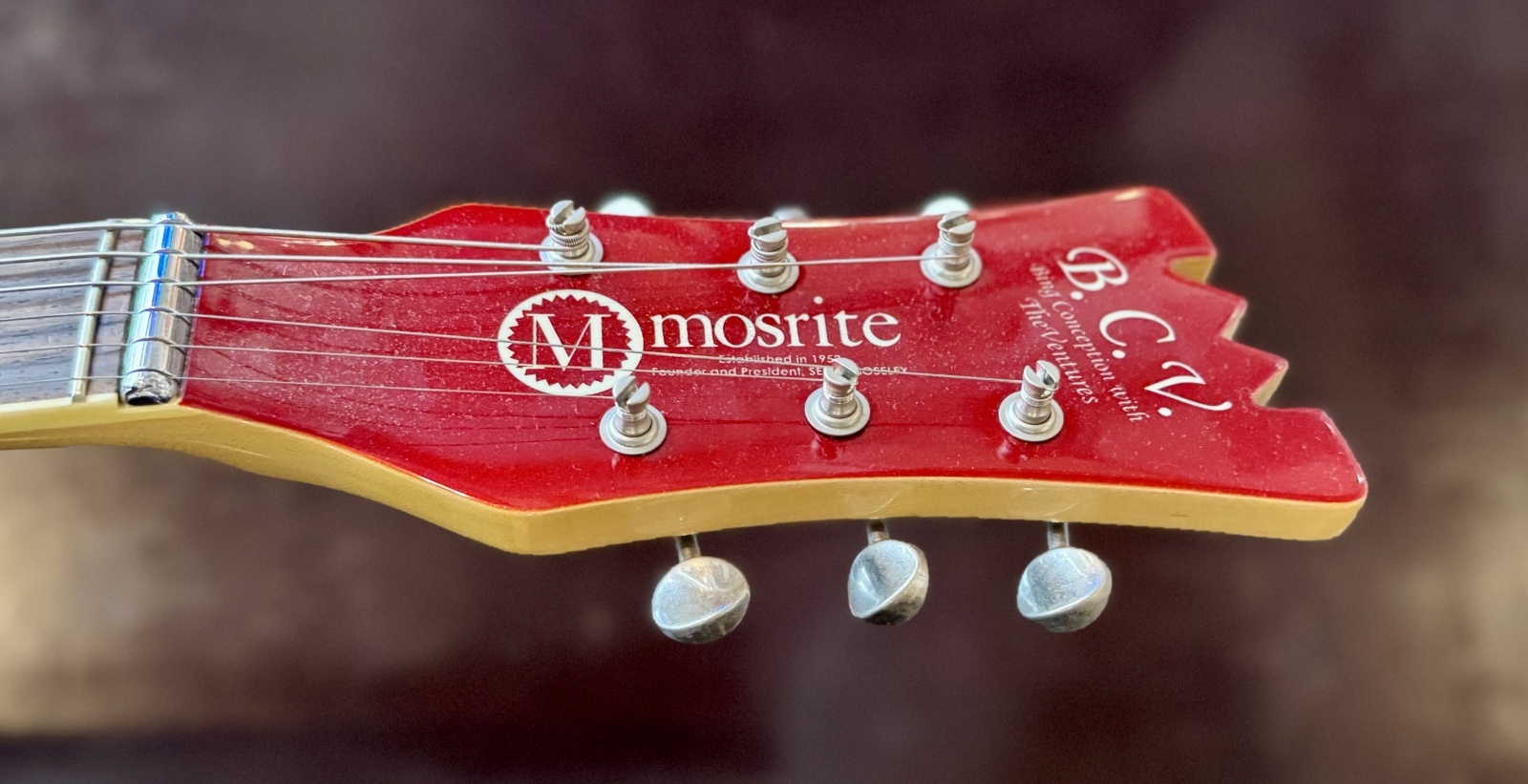 Mosrite '65 B.C.V. Model CRDマッチングヘッド仕様  [アウトレット品]