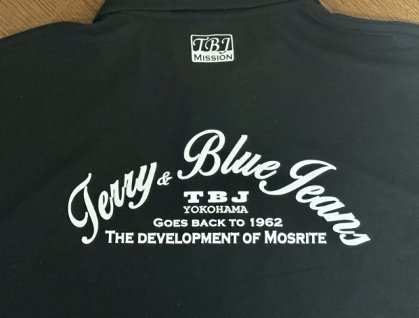 画像1: TBJ ポロシャツ (ブルージーンズメンバー用) TERRY ＆ BLUE JEANS　Logo ※限定販売 (1)